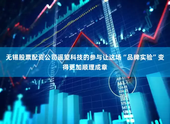 无锡股票配资公司遥望科技的参与让这场“品牌实验”变得更加顺理成章