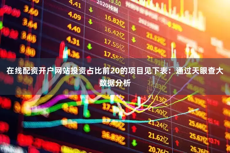 在线配资开户网站投资占比前20的项目见下表：通过天眼查大数据分析